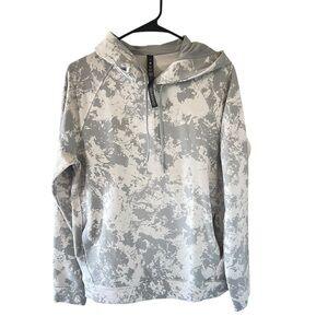 Lululemon Mens City Sweat Pullover Hoodie in Spectral White Opal Silver Drop